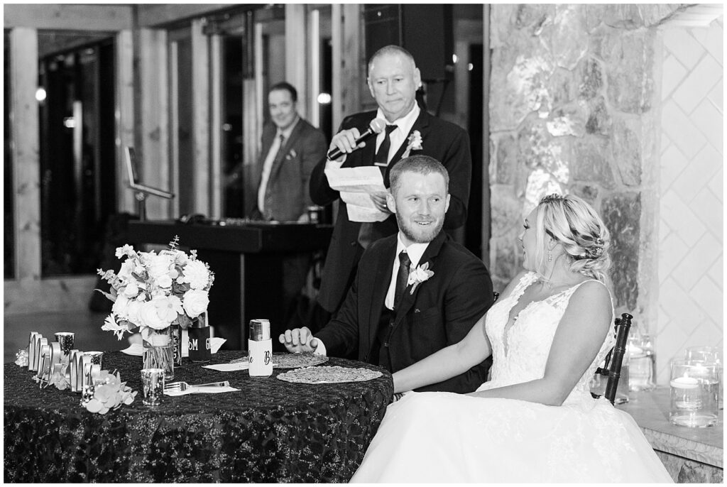 Wedding toast speech | NC Wedding Photographer | Raleigh Wedding Photographer