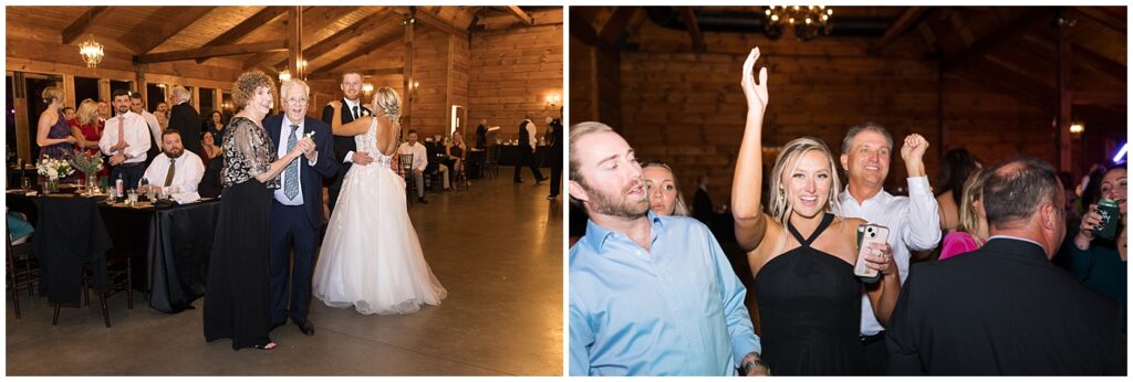 Wedding guests dancing | NC Wedding Photographer | Raleigh Wedding Photographer