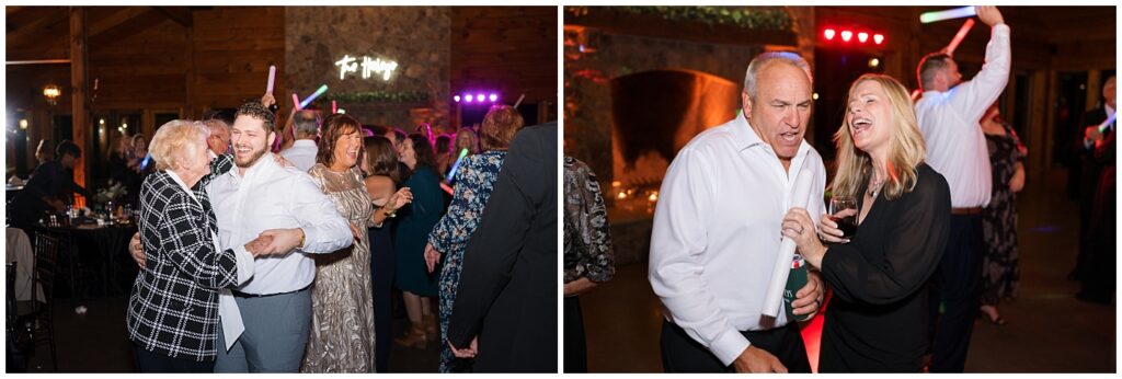 Wedding guests dancing | NC Wedding Photographer | Raleigh Wedding Photographer