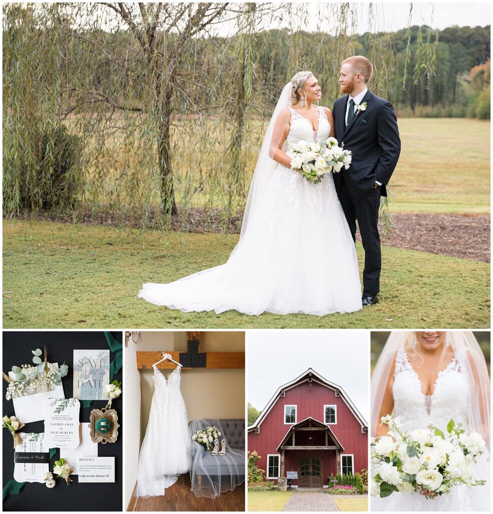 Classic Wedding at the Pavilion at Carriage Farm | Raleigh Wedding Photographer