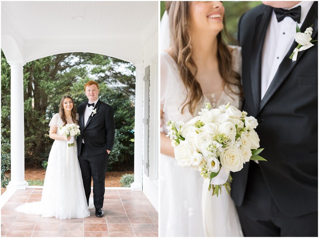 Bridal bouquet | Romantic Estate Wedding | Eastern NC Wedding Photographer | Raleigh Wedding Photographer
