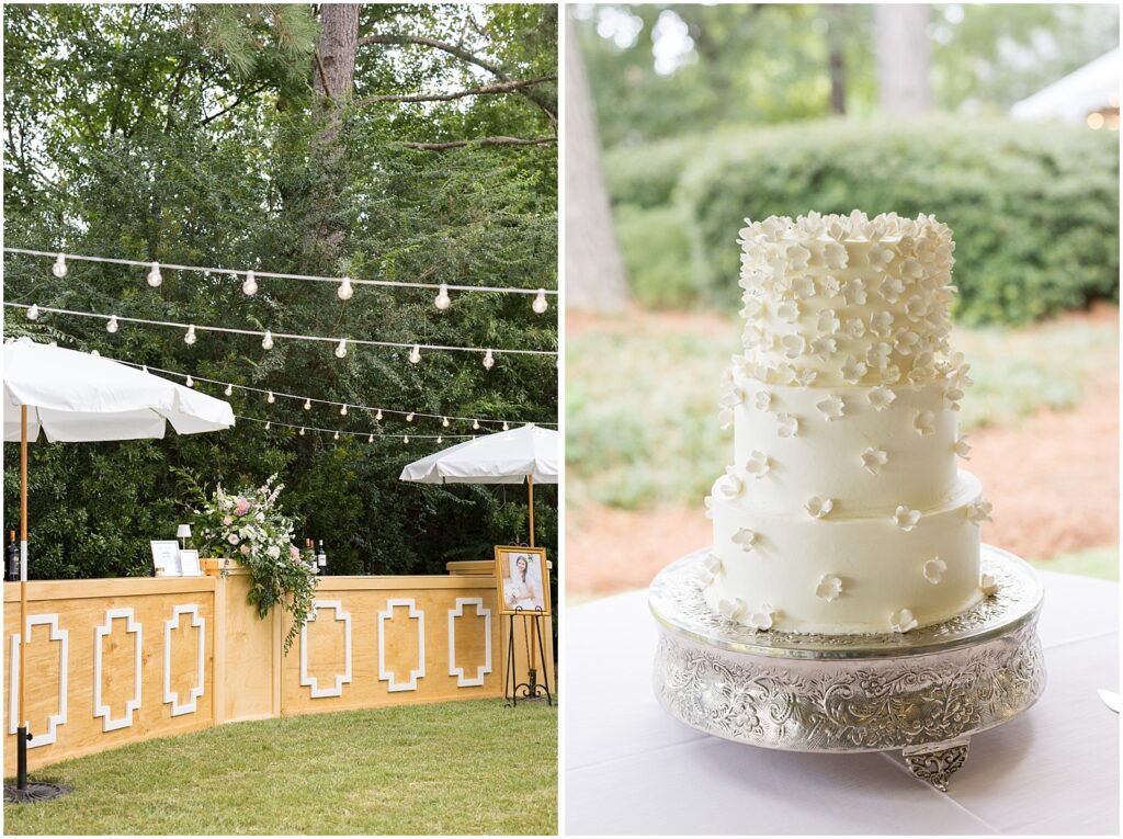 Wedding Cake Inspiration | Romantic Estate Wedding | Eastern NC Wedding Photographer | Raleigh Wedding Photographer