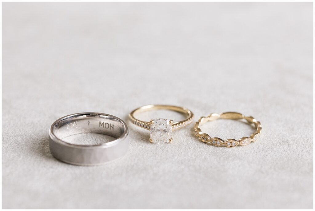 Wedding Rings | The Upchurch Wedding | NC Wedding Photographer | Raleigh Wedding Photographer