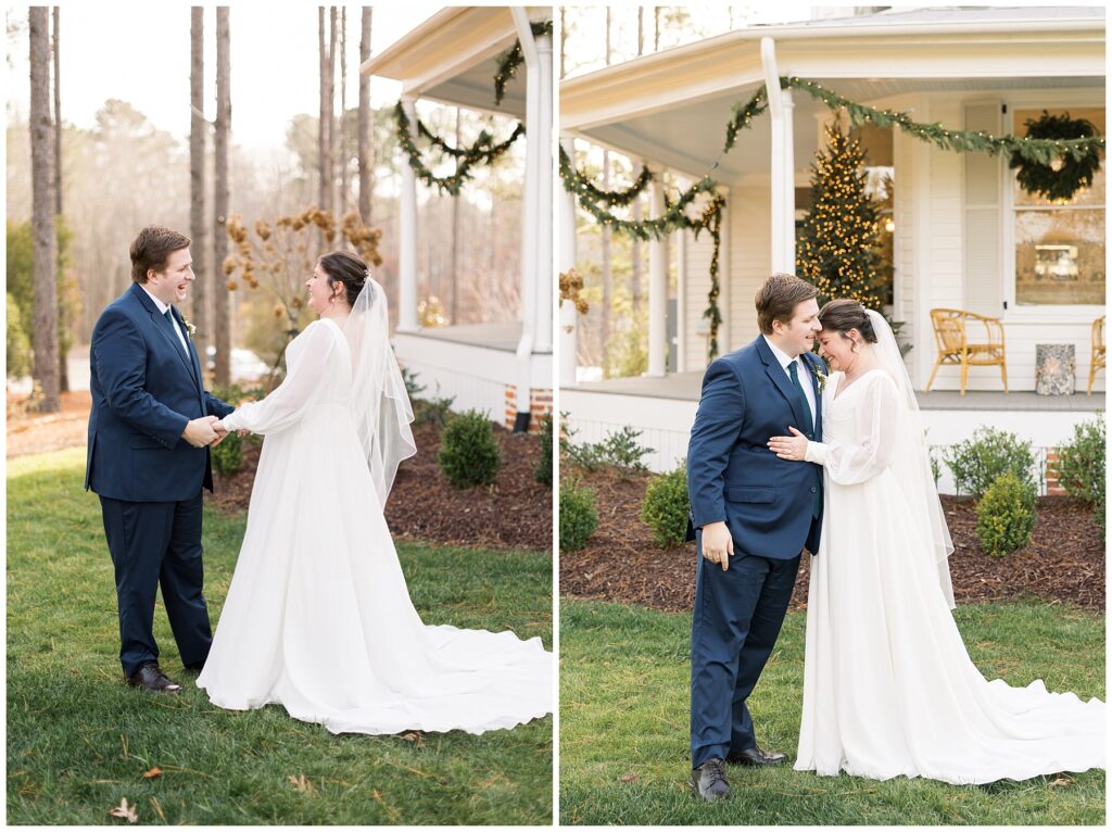 Bride groom photo ideas | The Upchurch Wedding | NC Wedding Photographer | Raleigh Wedding Photographer