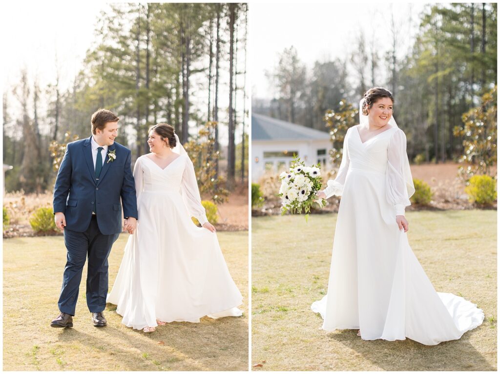 Bride groom photos | The Upchurch Wedding | NC Wedding Photographer | Raleigh Wedding Photographer