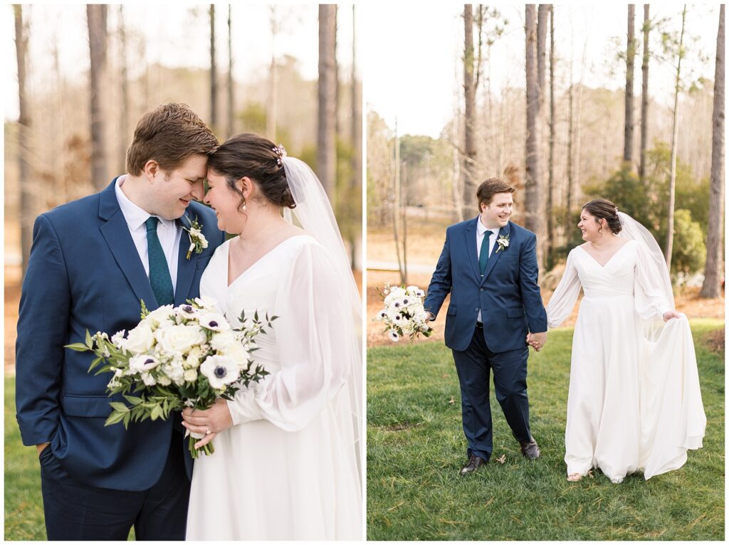 Bride groom photos | The Upchurch Wedding | NC Wedding Photographer | Raleigh Wedding Photographer