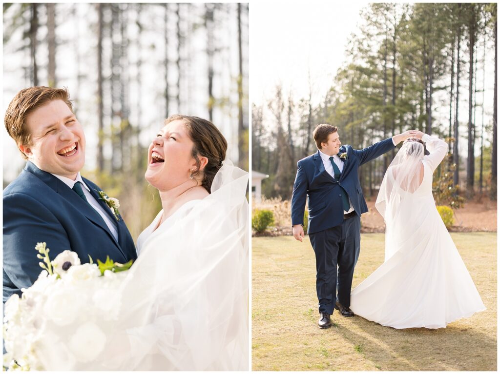 Bride groom photo ideas | The Upchurch Wedding | NC Wedding Photographer | Raleigh Wedding Photographer