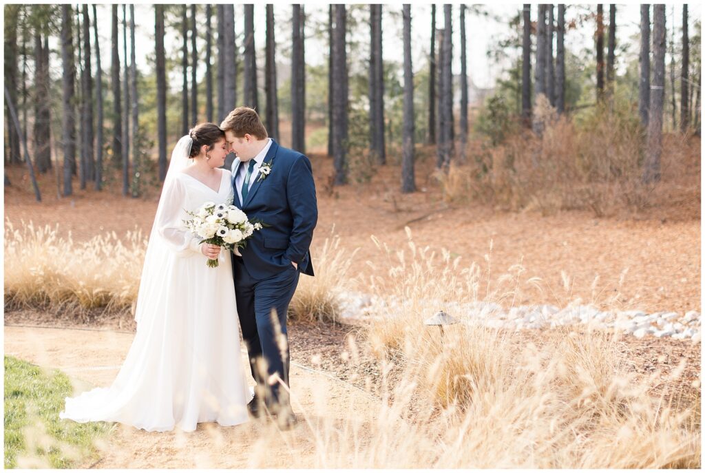 Bride groom photos by meadow | The Upchurch Wedding | NC Wedding Photographer | Raleigh Wedding Photographer