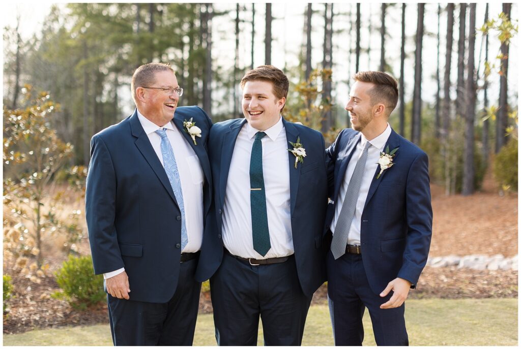 Groomsmen photos | The Upchurch Wedding | NC Wedding Photographer | Raleigh Wedding Photographer