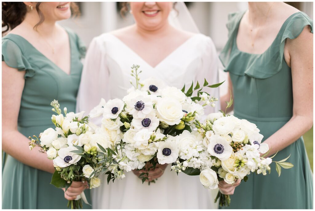 Winter wedding bouquet | The Upchurch Wedding | NC Wedding Photographer | Raleigh Wedding Photographer