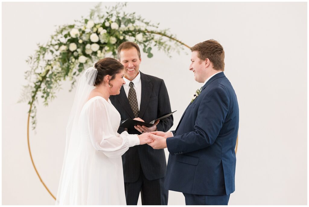 Wedding Ceremony Vows | The Upchurch Wedding | NC Wedding Photographer | Raleigh Wedding Photographer