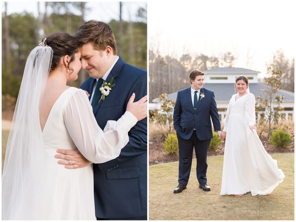 Bride groom photos | The Upchurch Wedding | NC Wedding Photographer | Raleigh Wedding Photographer