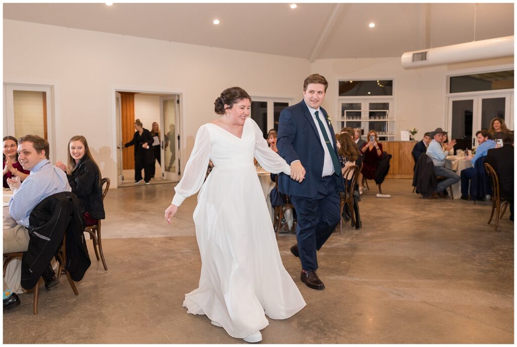 Bride groom entrance | The Upchurch Wedding | NC Wedding Photographer | Raleigh Wedding Photographer