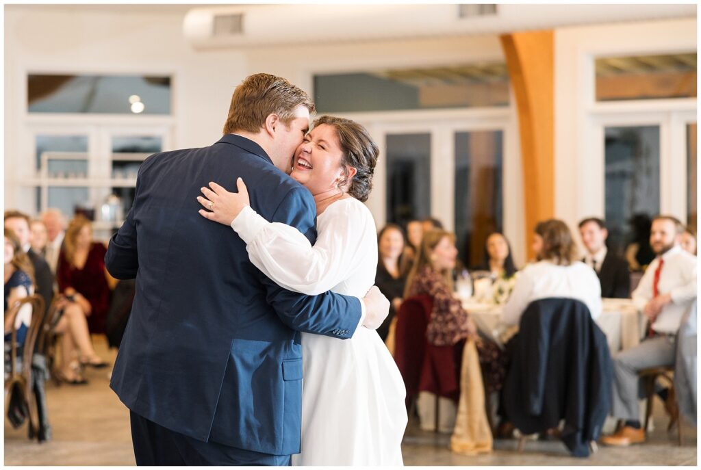 Bride groom first dance | The Upchurch Wedding | NC Wedding Photographer | Raleigh Wedding Photographer