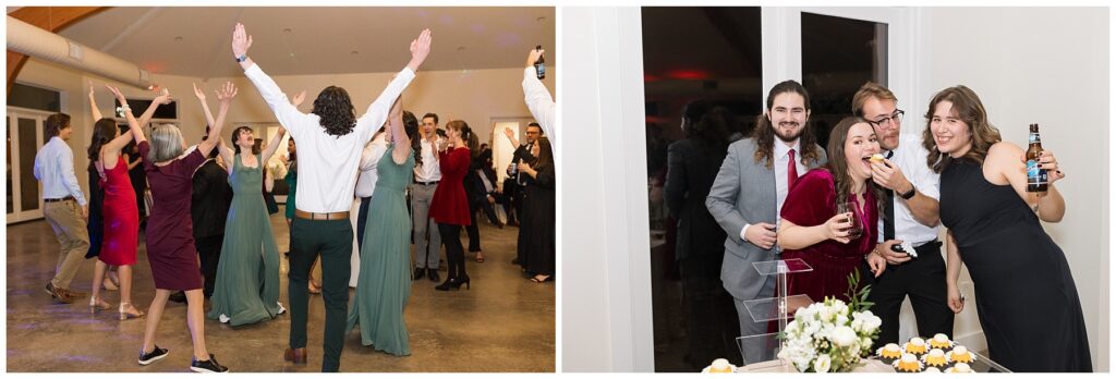 Wedding Guests Dancing | The Upchurch Wedding | NC Wedding Photographer | Raleigh Wedding Photographer