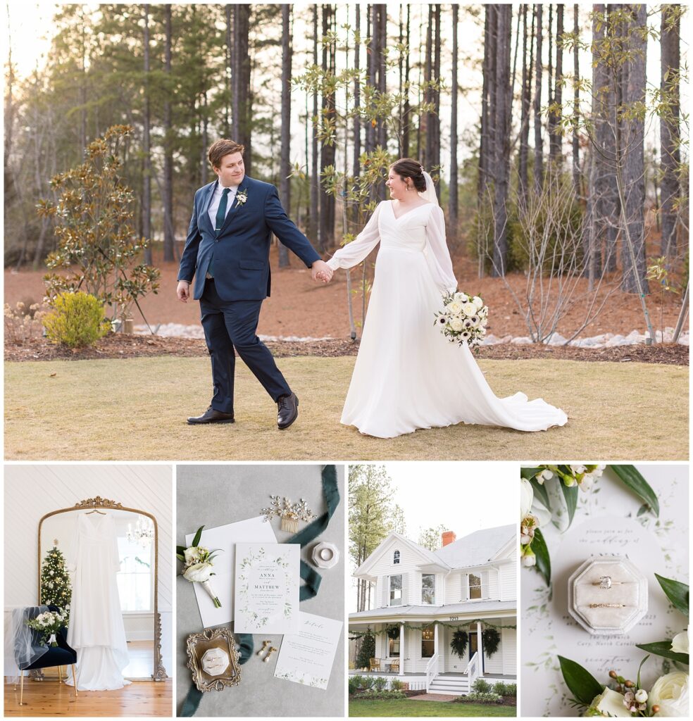 Winter Wedding | The Upchurch Wedding | NC Wedding Photographer | Raleigh Wedding Photographer