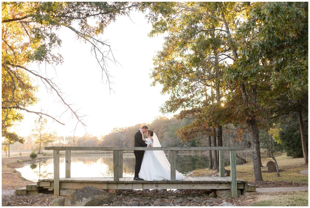 Sunset photos, fall wedding, outdoor wedding venue, NC wedding venue, Raleigh wedding photographer, Sarah Hinckley Photography