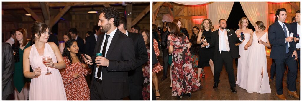 Wedding reception, The Farmstead wedding venue, Raleigh wedding photographer, Sarah Hinckley Photography