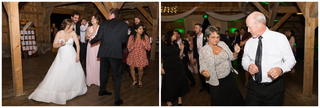 Wedding reception, The Farmstead wedding venue, Raleigh wedding photographer, Sarah Hinckley Photography