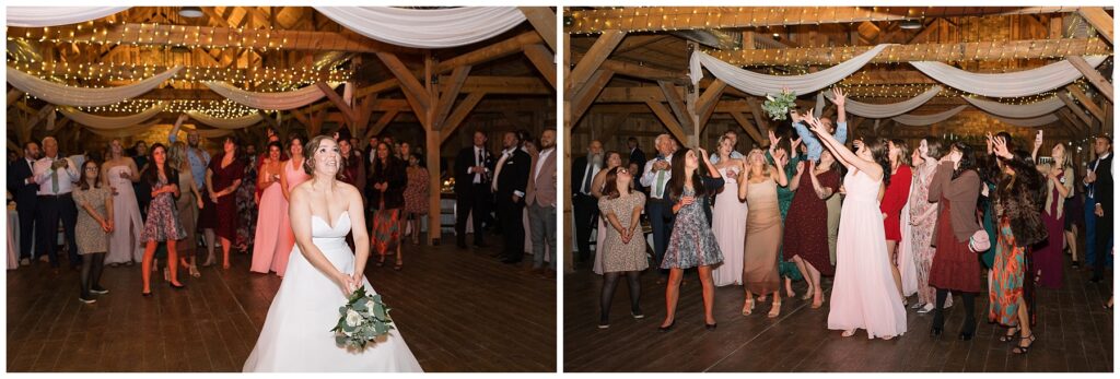 Wedding reception, The Farmstead wedding venue, Raleigh wedding photographer, Sarah Hinckley Photography