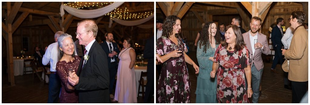 Wedding reception, The Farmstead wedding venue, Raleigh wedding photographer, Sarah Hinckley Photography
