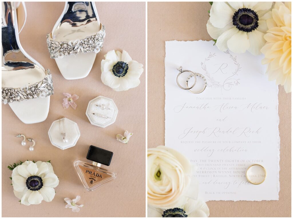 Wedding Day Jewelry | Classic and Timeless Wedding | Merrimon-Wynne Wedding | Raleigh NC Wedding Photographer 