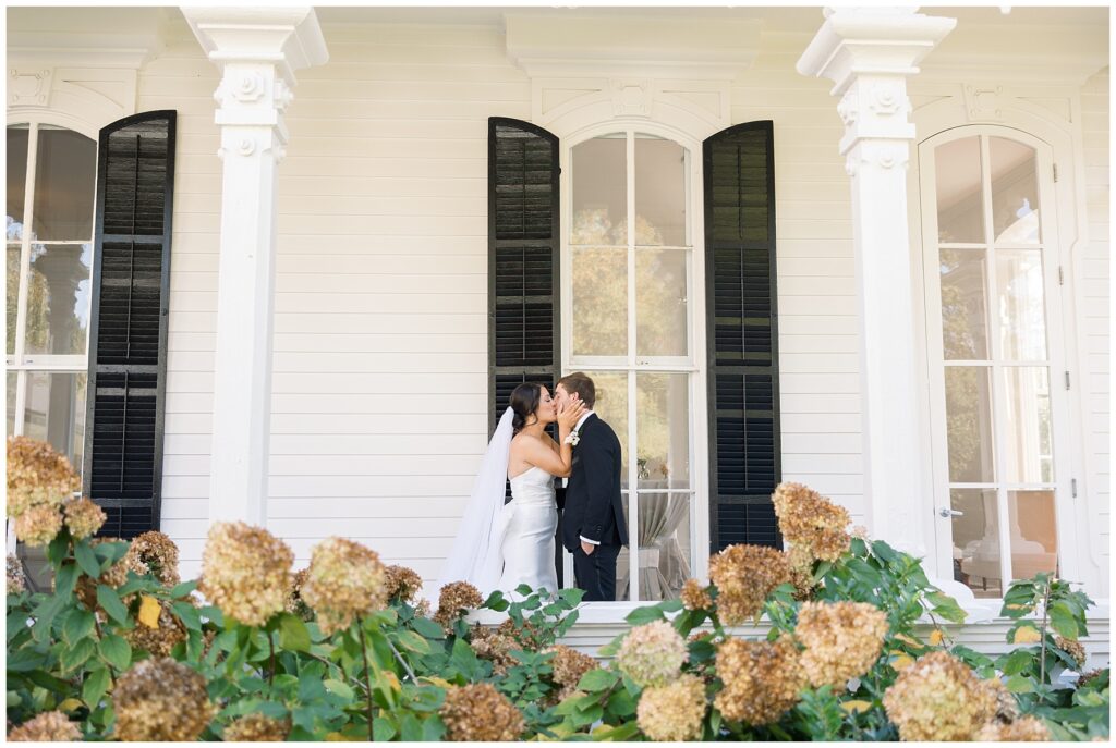 Bride and Groom First Look | Merrimon-Wynne Wedding | Raleigh NC Wedding Photographer 