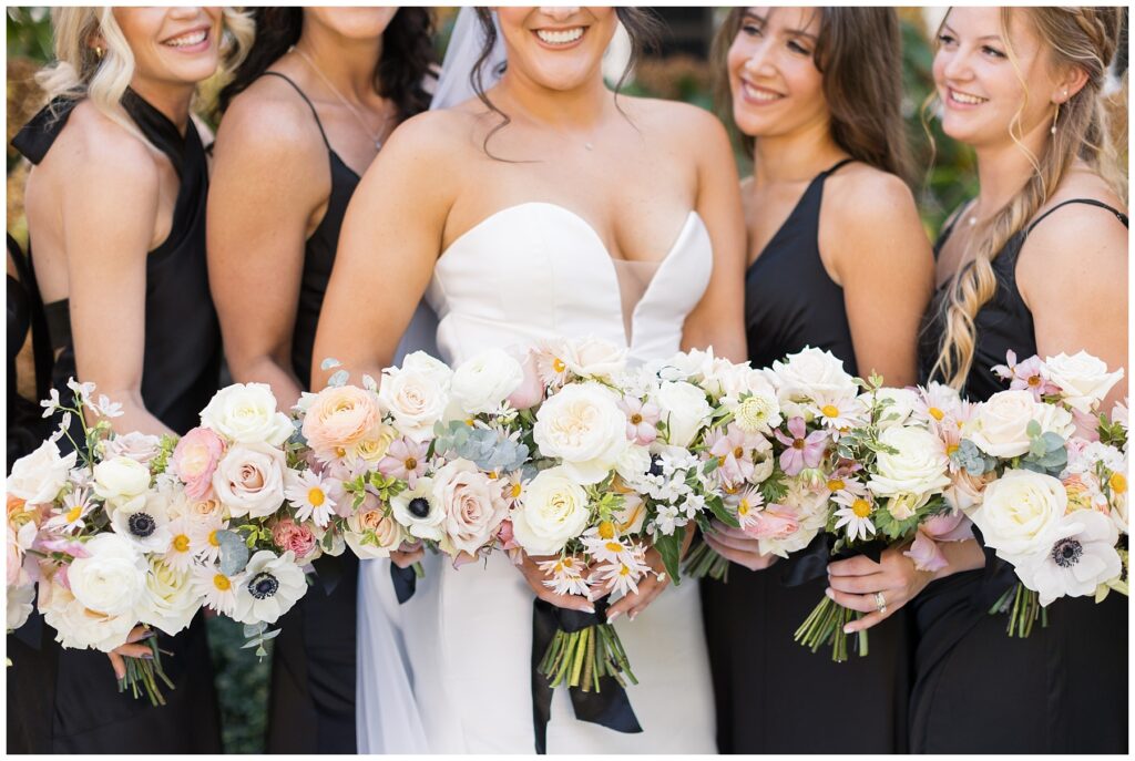 Bridesmaid Bouquet Inspo | Merrimon-Wynne Wedding | Raleigh NC Wedding Photographer 