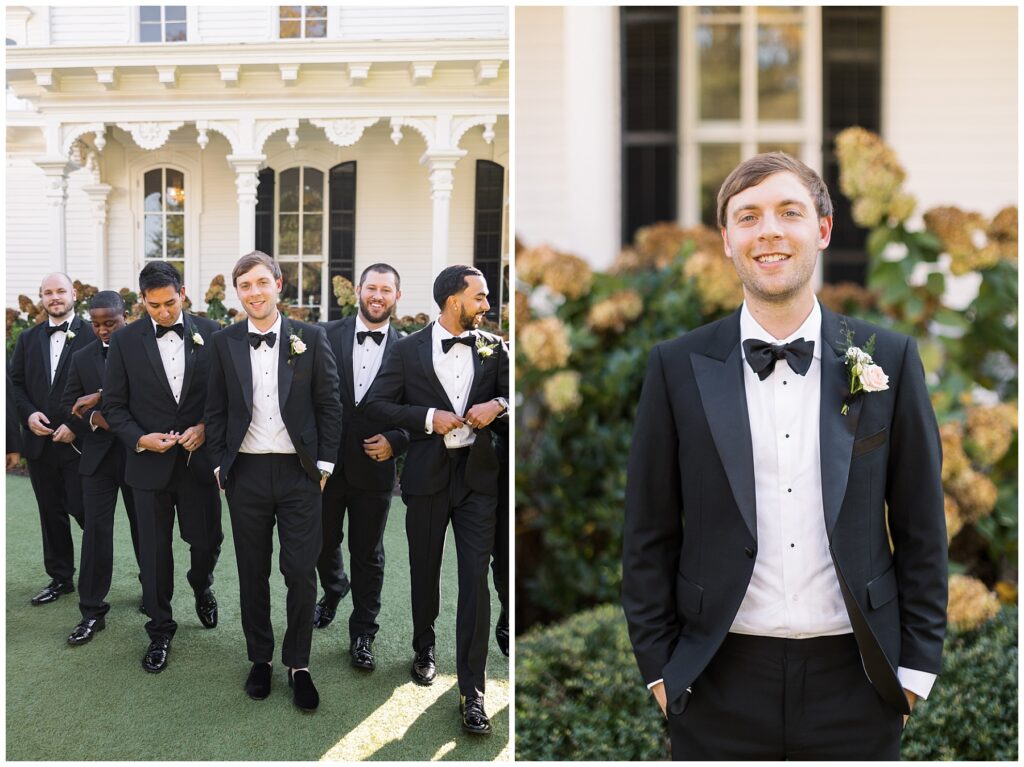 Groomsmen Photo Ideas | Merrimon-Wynne Wedding | Raleigh NC Wedding Photographer 