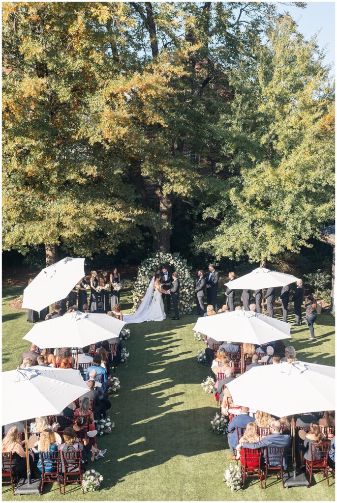 Wedding Ceremony Inspiration | Merrimon-Wynne Wedding | Raleigh NC Wedding Photographer 