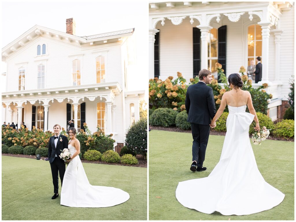 Bride and Groom Outfit Inspiration | Merrimon-Wynne Wedding | Raleigh NC Wedding Photographer 