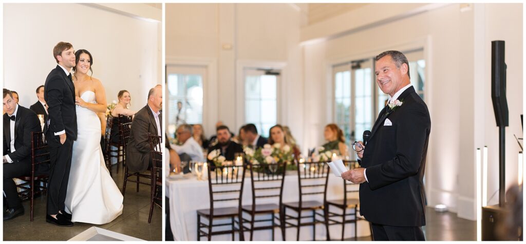 Wedding Toast | Merrimon-Wynne Wedding | Raleigh NC Wedding Photographer 