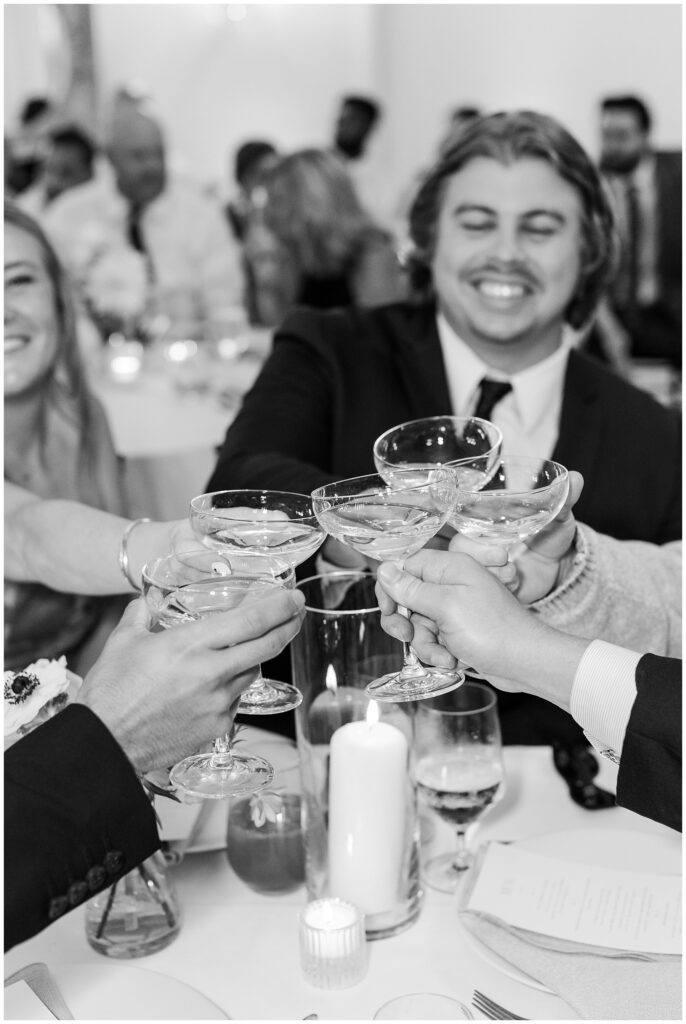 Wedding Toast | Merrimon-Wynne Wedding | Raleigh NC Wedding Photographer 