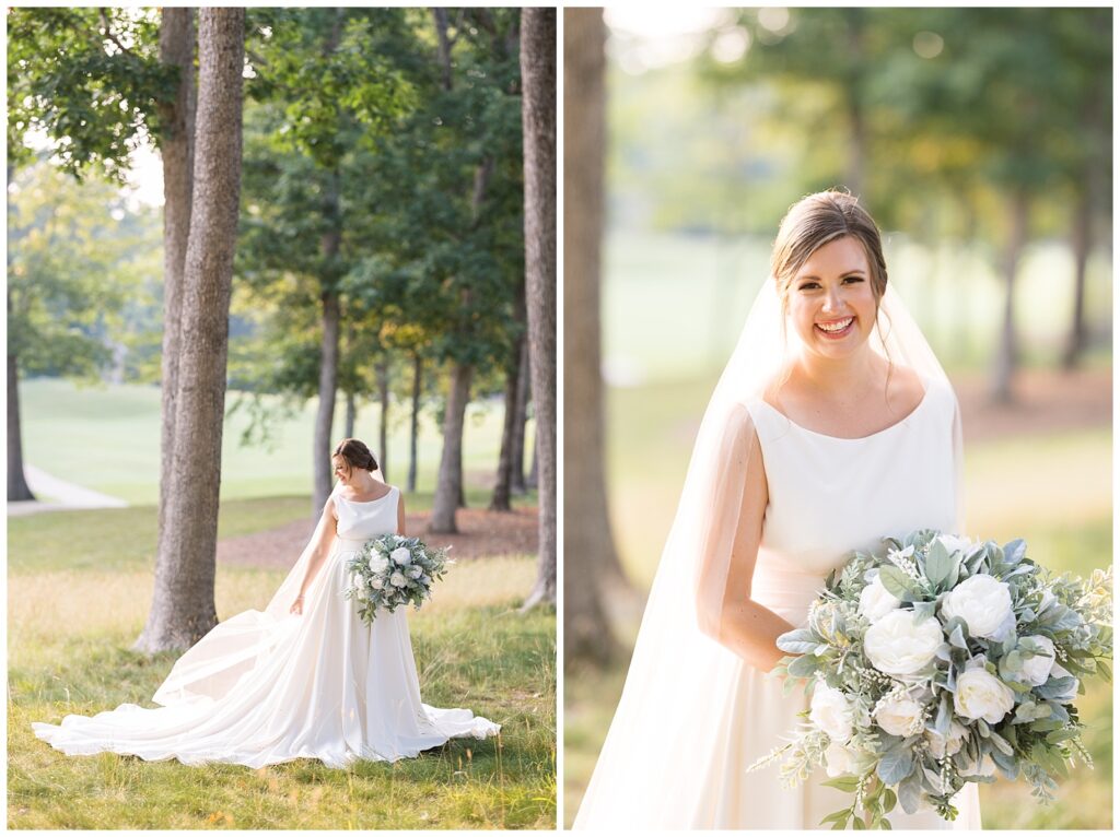 A list of some of the best places to take bridal portraits in the Raleigh NC Area | Gardens and Outdoor Venues