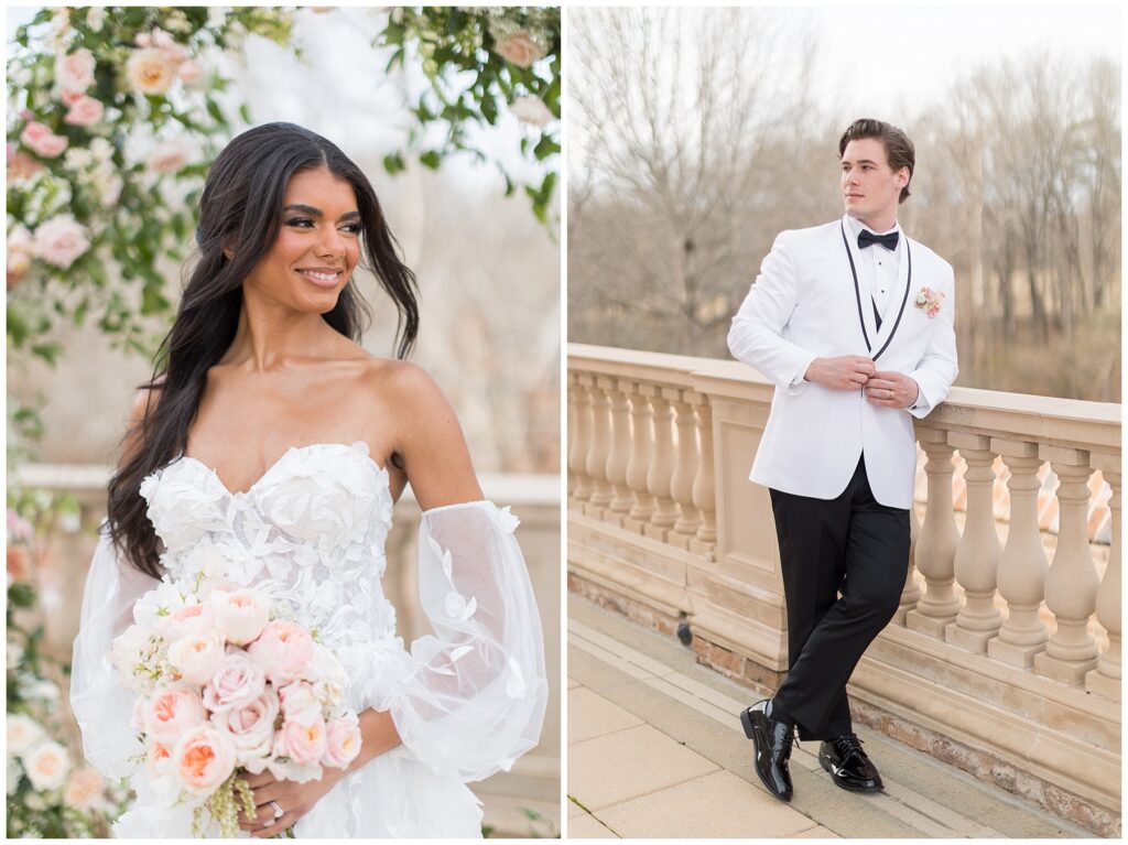 Bridal Bouquet Inspiration | Pink Flower Bridal Bouquet | Groom outfit Inspo