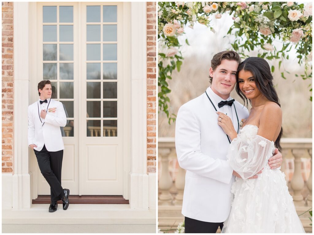 Groom Posing Inspo | Photos of Bride and Groom 