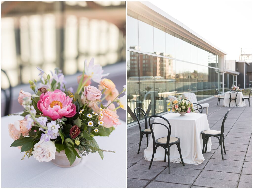 Flower Inspo for Wedding Venue | Colorful Flowers for Wedding Venue Decor