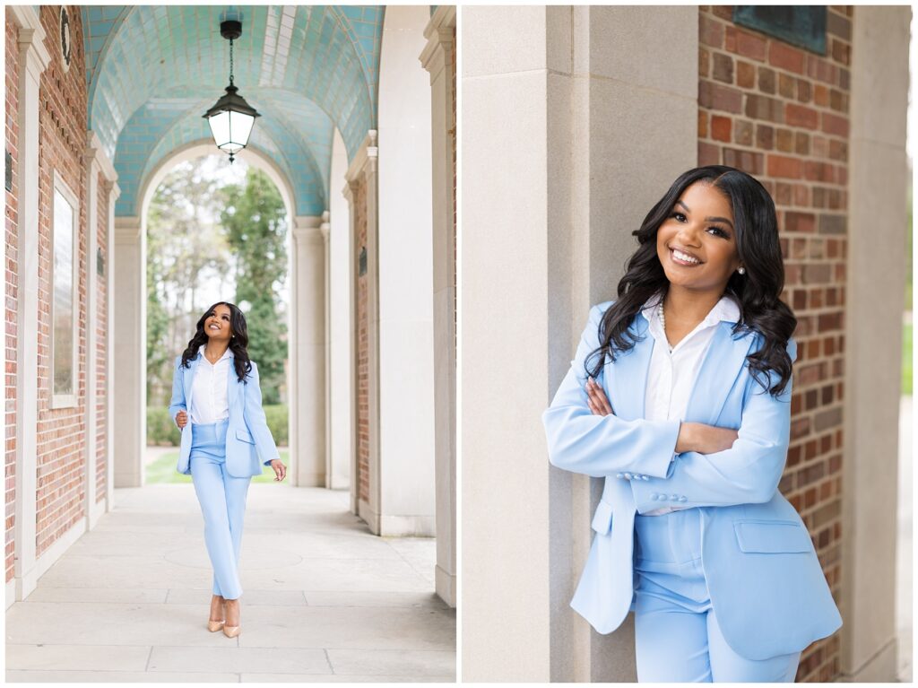UNC Grad Photos at the Bell Tower | Raleigh Senior Photographer | Chapel Hill Senior Photographer