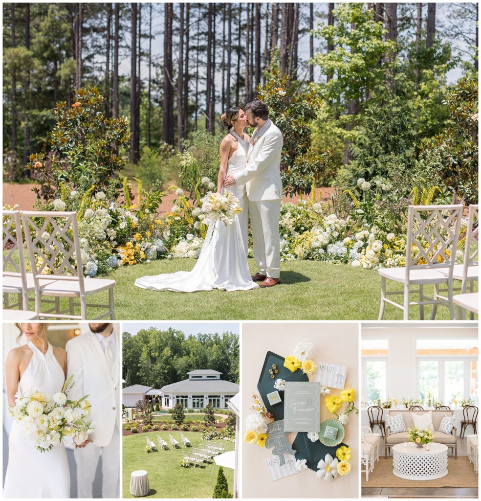 Bright Summer Wedding with yellow and green colors | The Upchurch Wedding | Raleigh NC Wedding Photographer