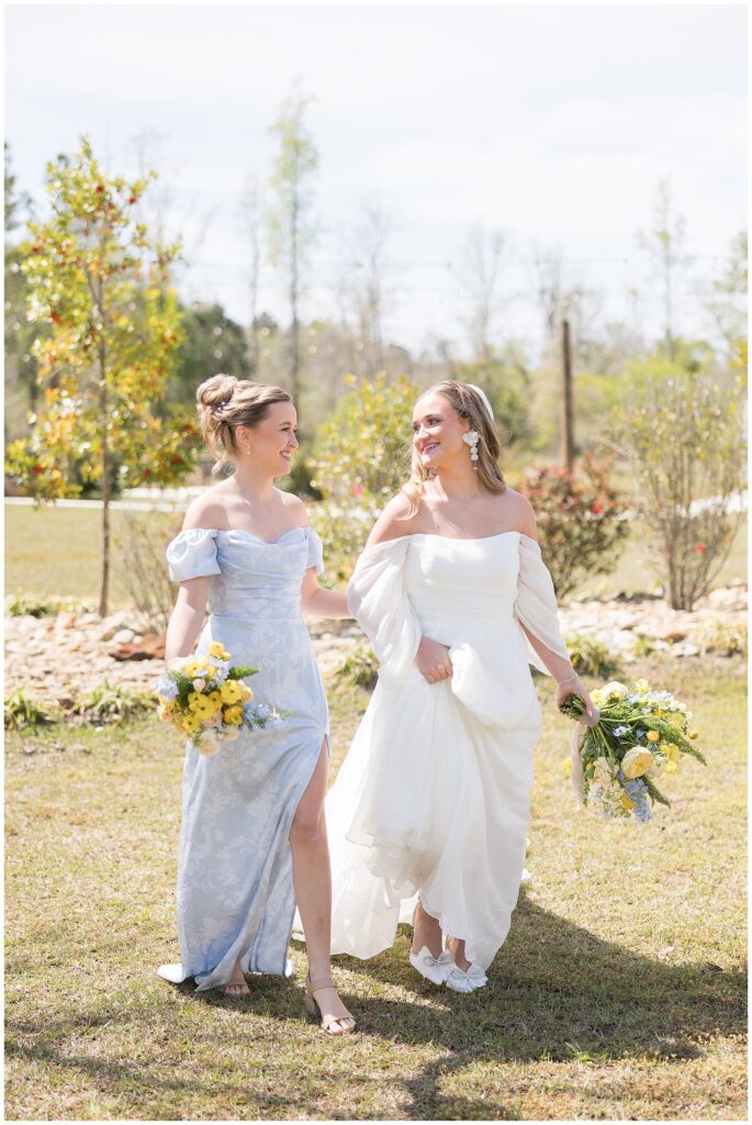 Bridesmaid Dress Inspiration | Pastel Bridesmaid Dress | White Oaks Farm Wedding