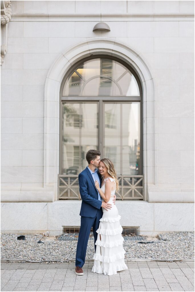 Anniversary Photos | Couples Portraits in Downtown Raleigh | Raleigh Photographer