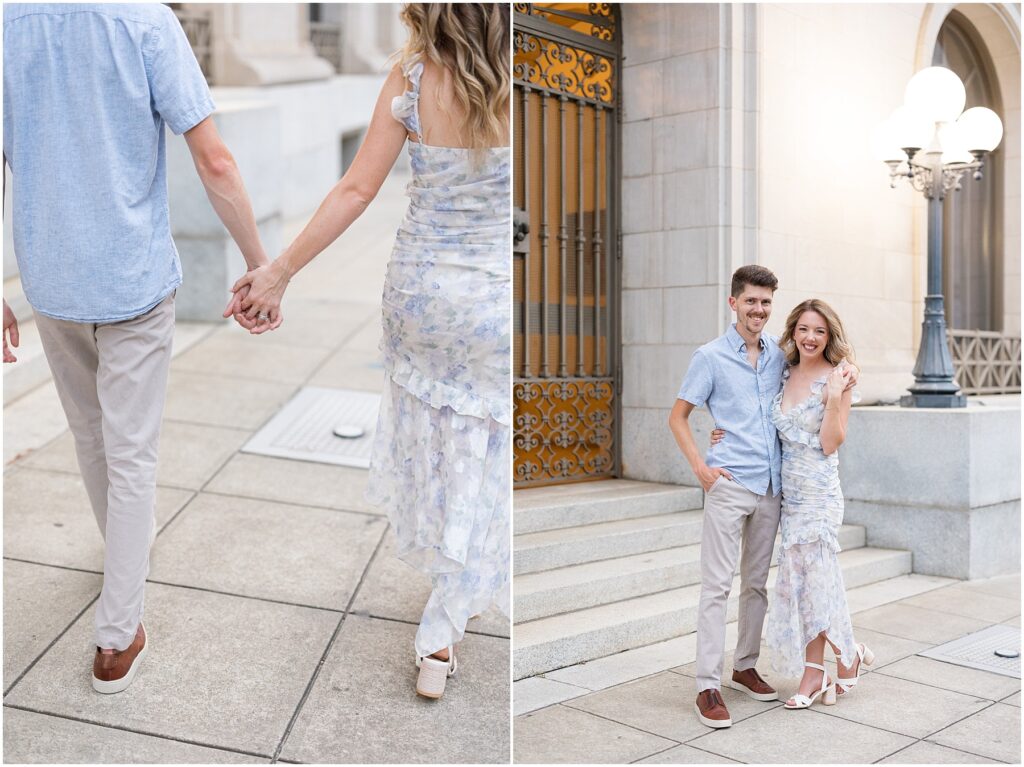 Anniversary Photos | Couples Portraits in Downtown Raleigh | Raleigh Photographer
