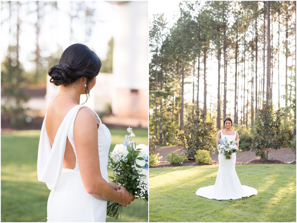 Bridal updo | The Upchurch Bridal Portraits 