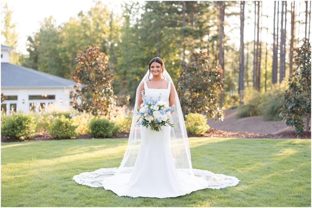 Classic southern bridal portraits at The Upchurch in Cary NC | Raleigh Bridal Portrait Photographer