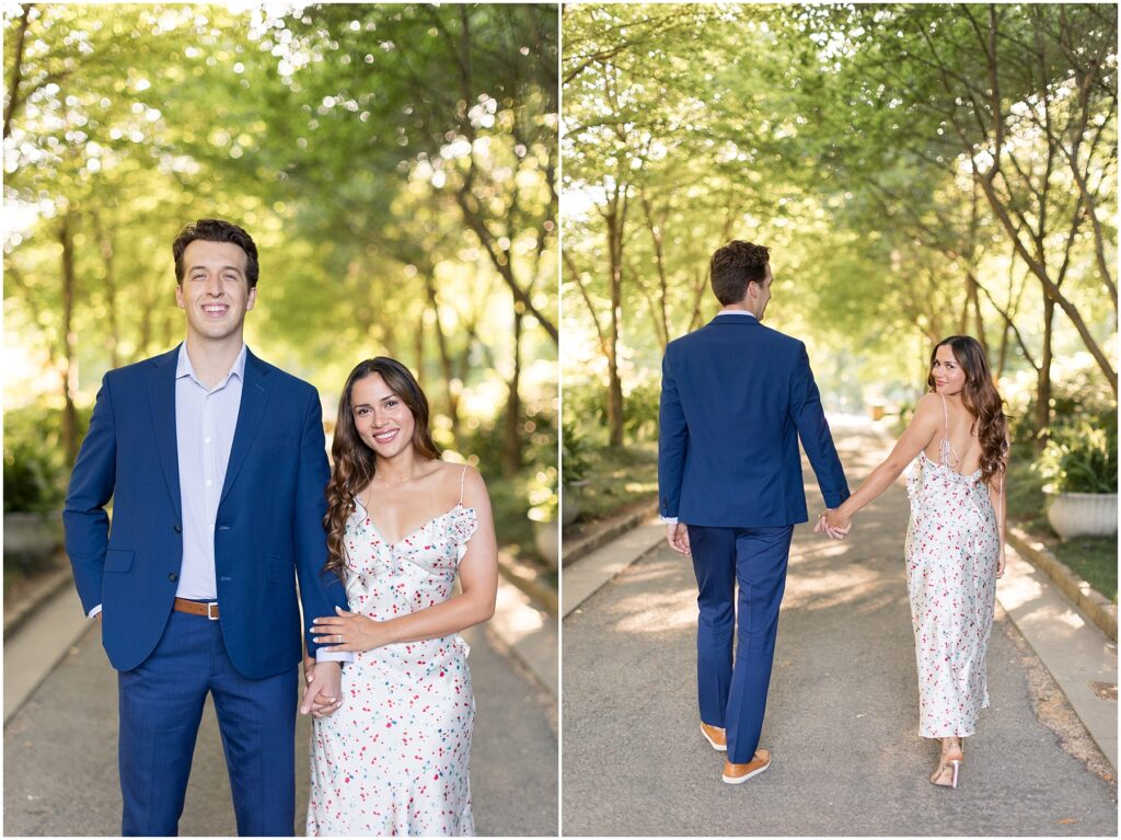 Duke Gardens Engagement | Summer Engagement | Outdoor Engagement Photos | Durham Engagement Photographer 