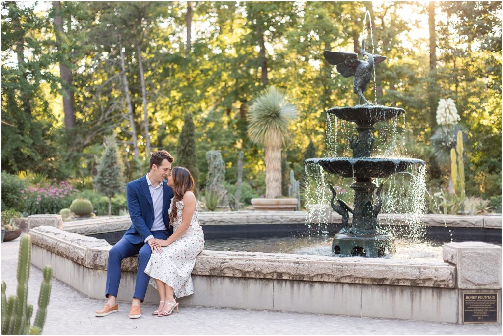 Duke Gardens Engagement | Engagement Photos by Fountain | NC Engagement Photographer 