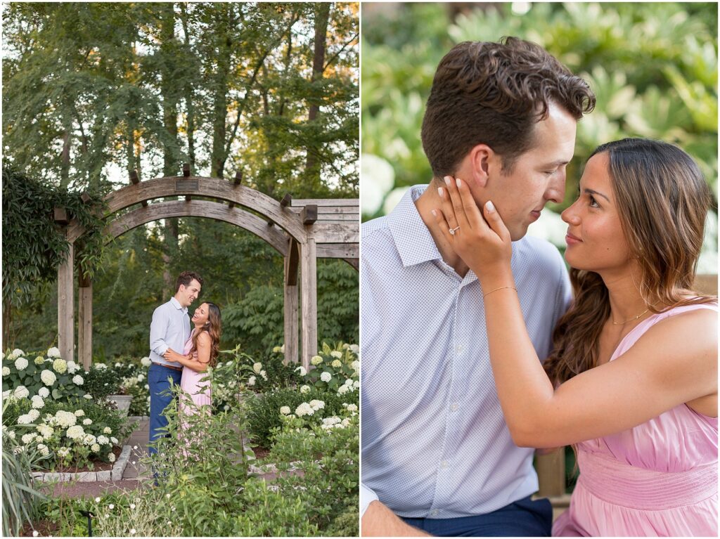 Duke Gardens Engagement | Engaged Couple Photos | NC Engagement Photographer 