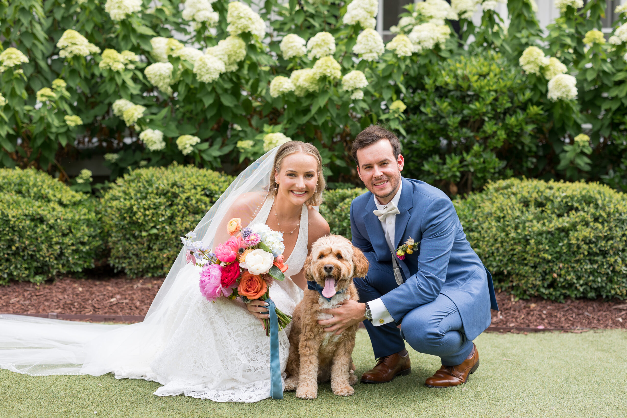 Ways to include your dog in your wedding day | NC Wedding Photographer | Sarah Hinckley Photography