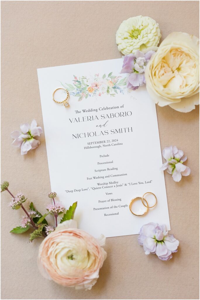 Fall Wedding Inspiration | Colorful Wedding Invitations | Wedding Flower Inspiration | Raleigh NC Wedding Photographer