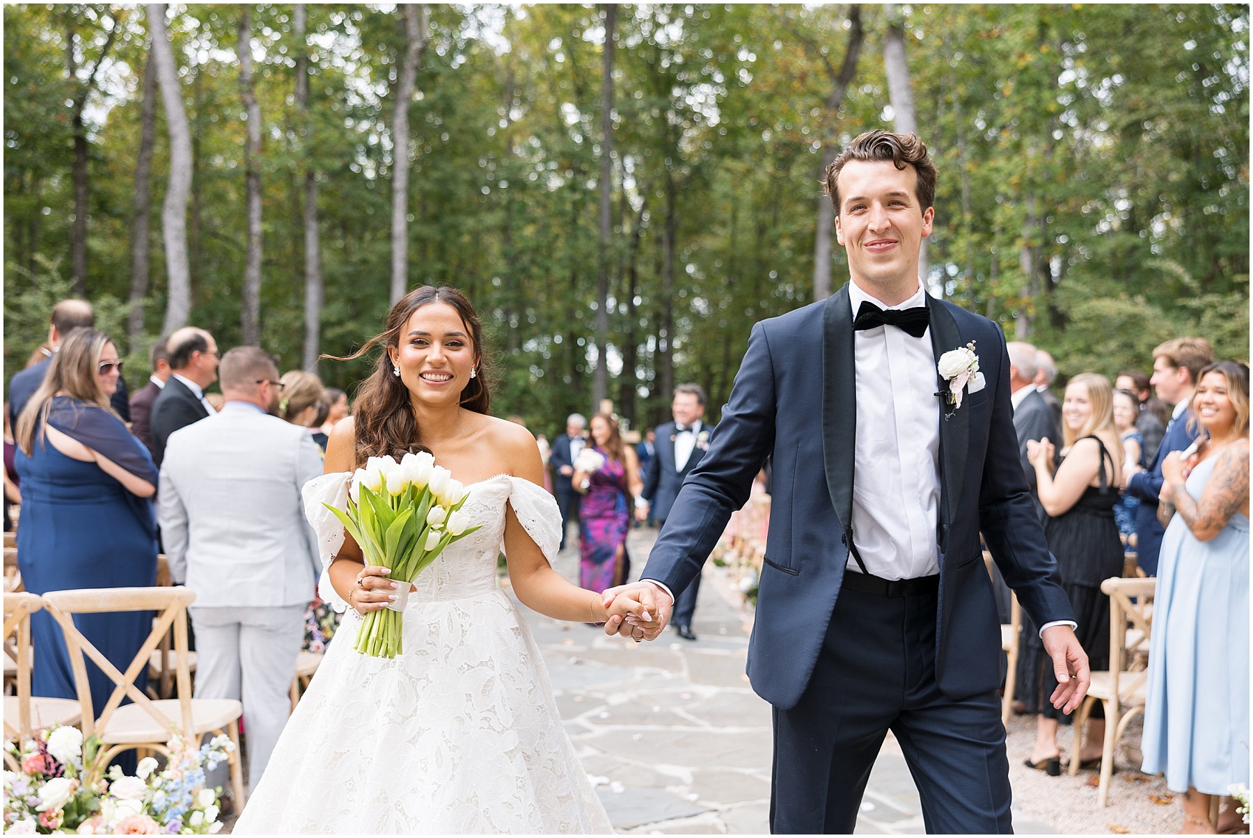 Classic fall wedding day at Carolina Grove in North Carolina | Sarah Hinckley Photography